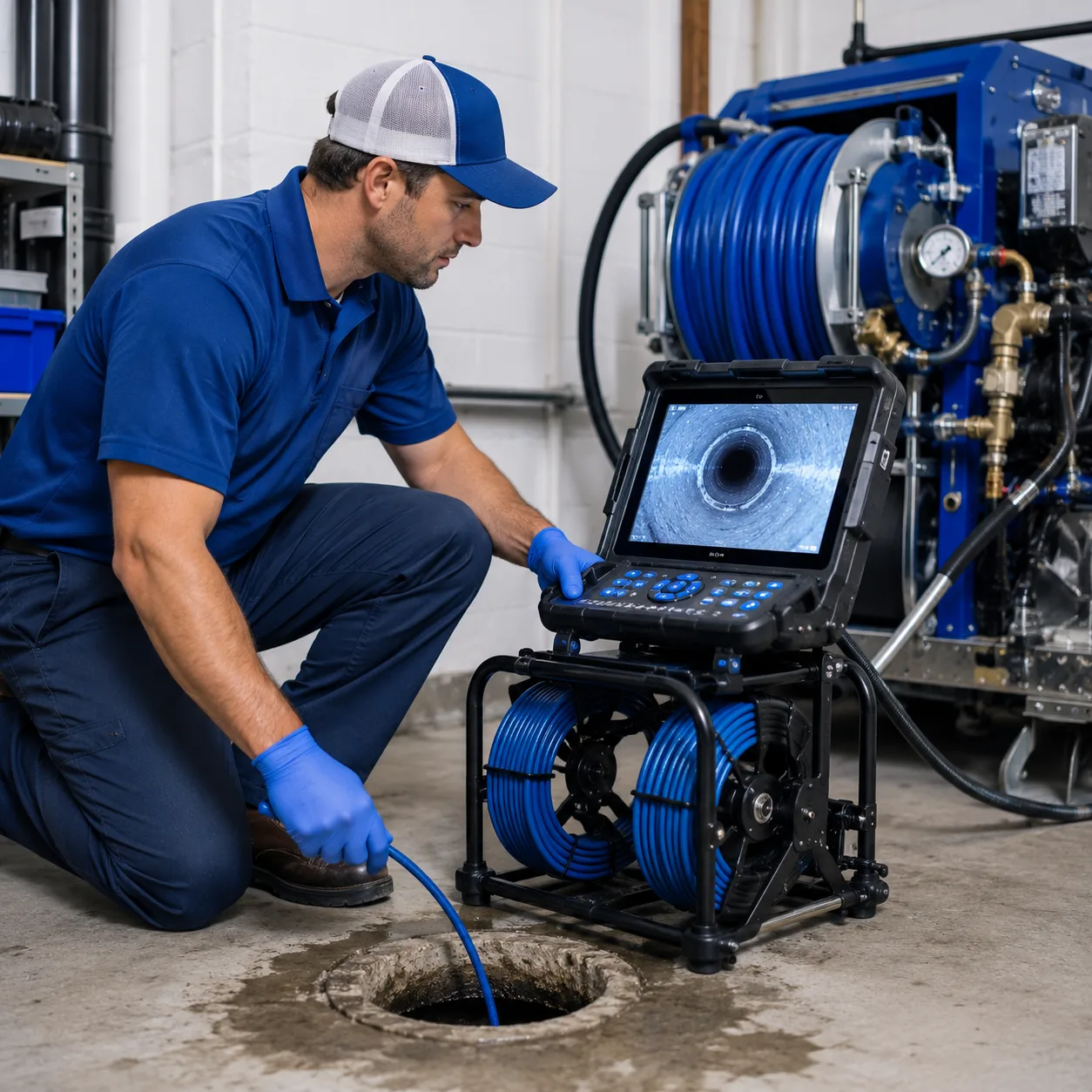 Drainage restoration professionals serving Luther, MI